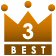 レーシック3位